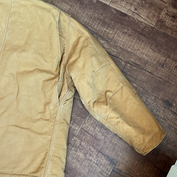 Carhartt loose fit firm duck insulated traditional coat jacket 3 warmest rating - Picture 11 of 13